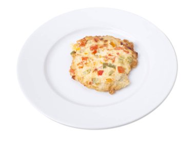 Pişmiş tavuk pirzola.