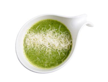 Lezzetli ıspanak krem çorbası.