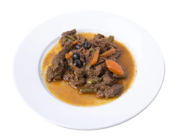 Schönes Fleischragout. — Stockfoto