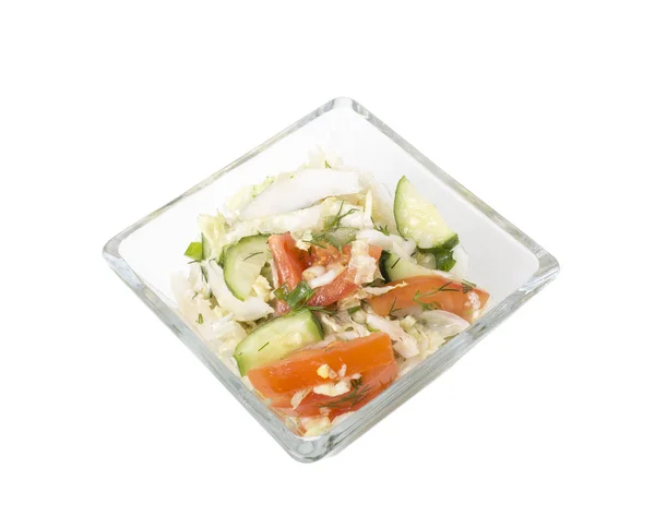 Verse vegetarische salade. — Stockfoto