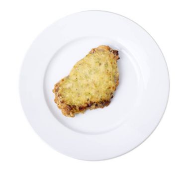 Pişmiş tavuk pirzola.