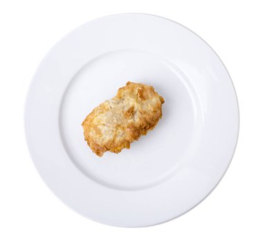 Pişmiş tavuk pirzola.