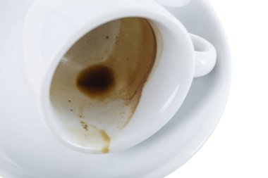 boş espresso fincan.