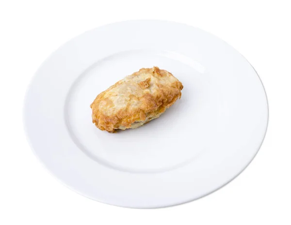 Pieczony kurczak kotlet. — Zdjęcie stockowe