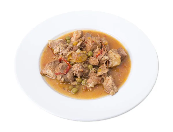 Delicious meat ragout. — Stock Photo, Image