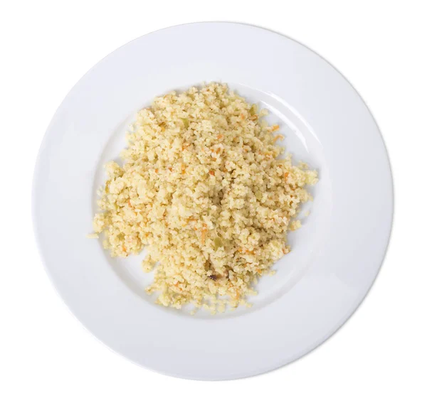 Köstlicher Reis mit Gemüse. — Stockfoto