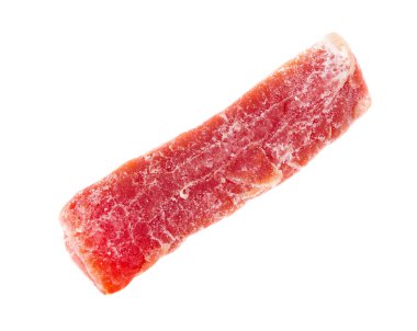 Lezzetli kurutulmuş papaya. 