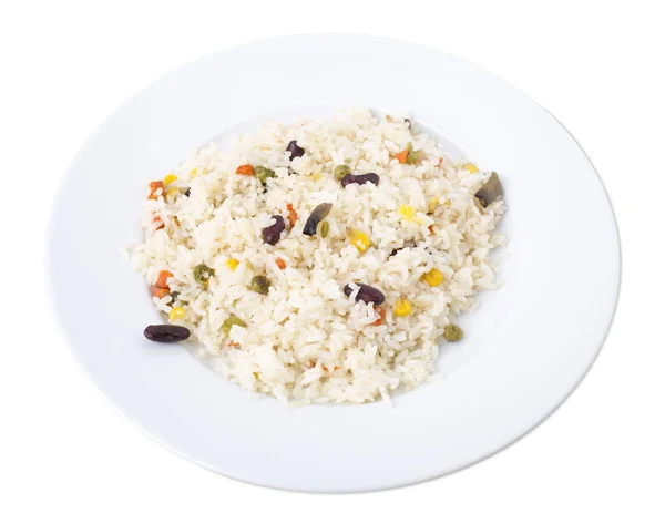 Beans and rice. — Stock Photo, Image