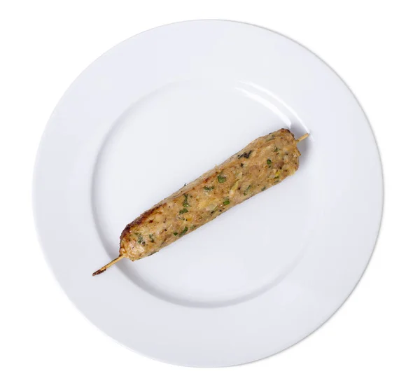 Delicios chicken lula kebab. — Stock fotografie