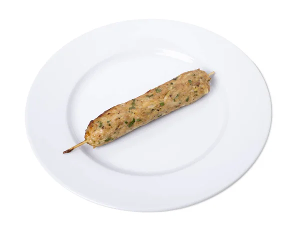 Delicios chicken lula kebab. — Stock fotografie