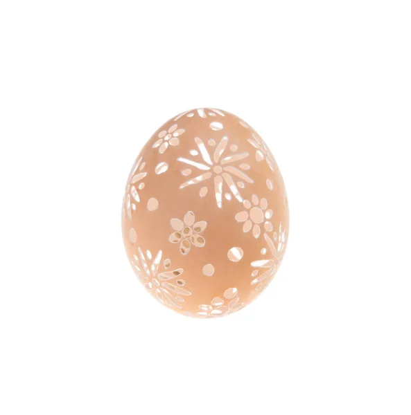 Huevo de gallina de Pascua con talla . — Foto de Stock
