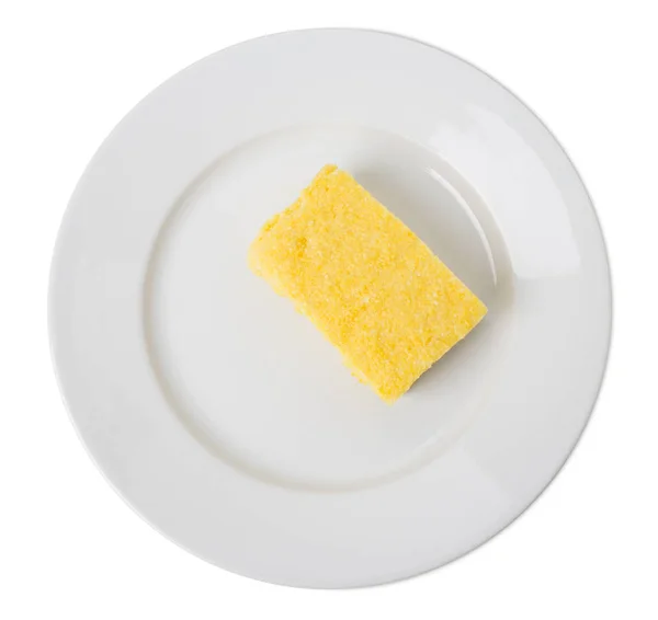 Läcker italiensk polenta. — Stockfoto