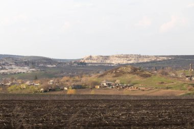 Güzel manzarasına Köyü manzara.