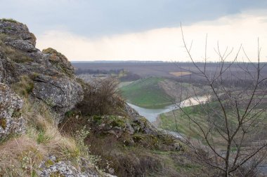 Alanları güzel görünümü ile manzara.