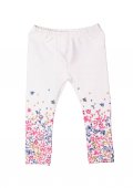 White childrens panties with birds and flowers.