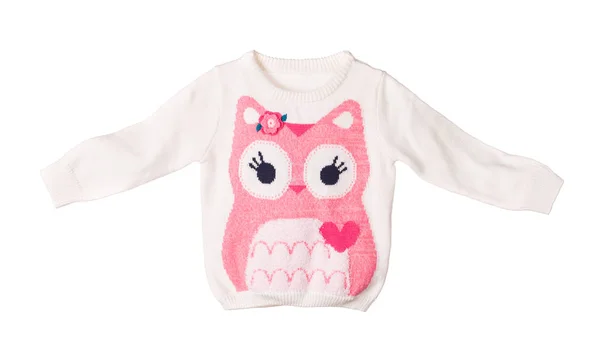 Gebreide Childrens jumper. — Stockfoto