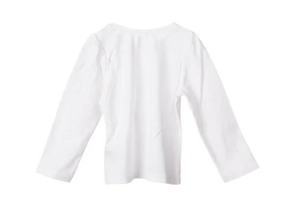 Blusa blanca de algodón para niños . —  Fotos de Stock