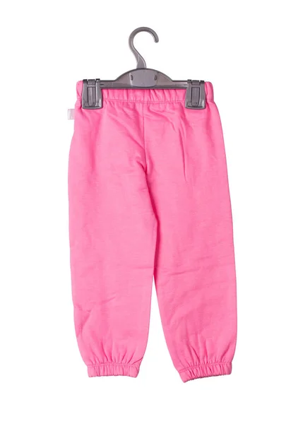 Childrens kntted trousers. — Stock Photo, Image