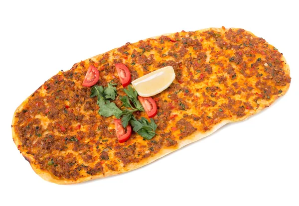 Gürcü açık pasta kıyma ile.