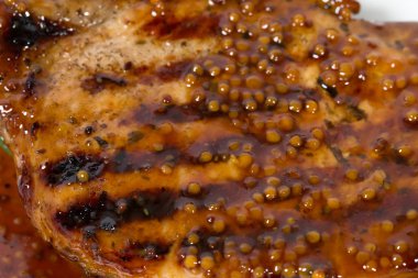 ızgara domuz fileto.