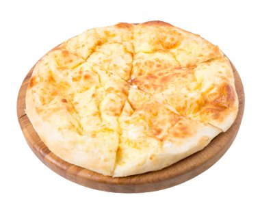 Lezzetli pasta peynir ile doldurulmuş.