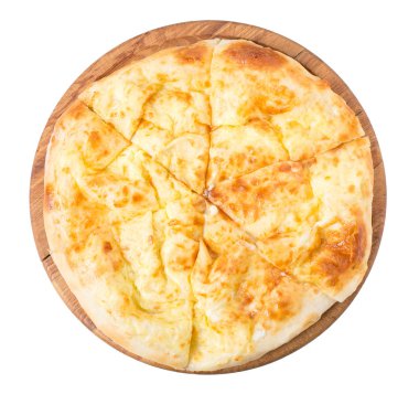 Lezzetli pasta peynir ile doldurulmuş.