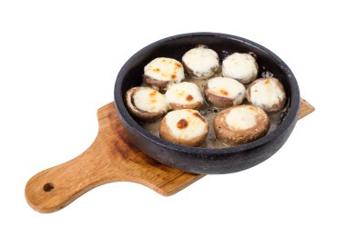 peynirli fırında mantar.