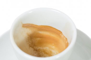 Kahve fincanı yakın plan..