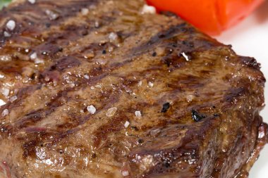 Izgara dana biftek portre.