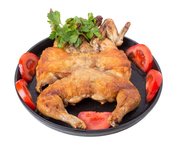 Ayam tabaka panggang yang lezat . — Stok Foto