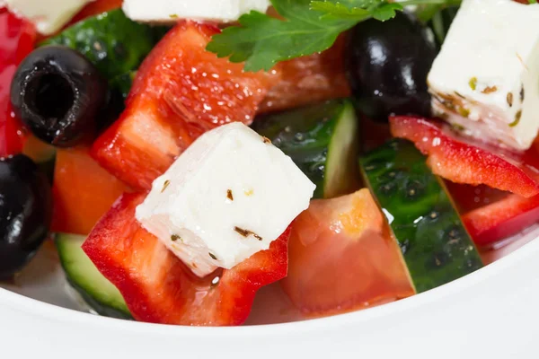 Délicieuse salade grecque . — Photo