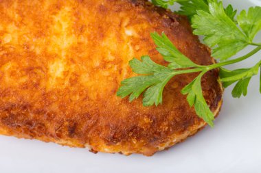 Mısır pasta erimiş peynirli kızartma.