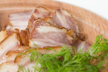 Turşu ile çeşitli domuz yağı.