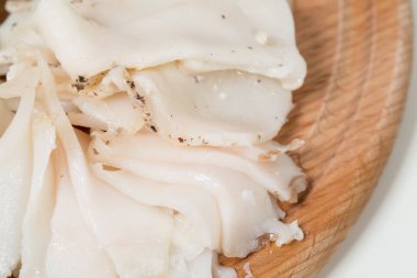 Turşu ile çeşitli domuz yağı.