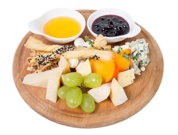 Bal ile Peynir tabağı.