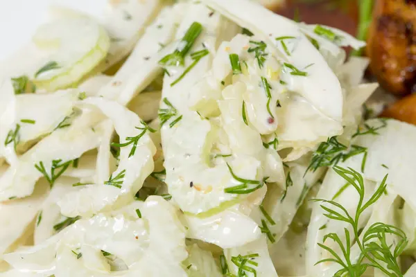 Delicious cabbage salad. — Stock Photo, Image