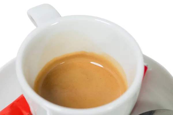 Taza de café con crema expreso . — Foto de Stock