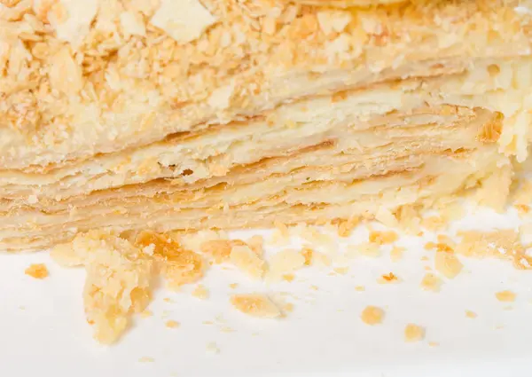 Enfes kremalı pasta.