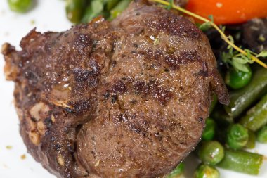 Izgara biftek kaburga.