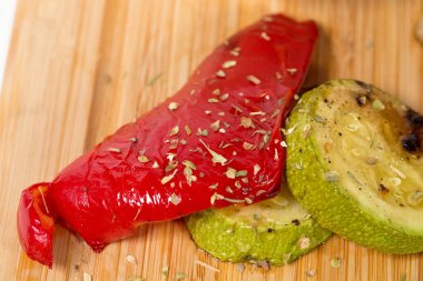 Izgara sebze portre.