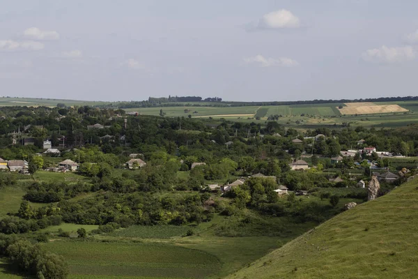 Vista da aldeia . — Fotografia de Stock