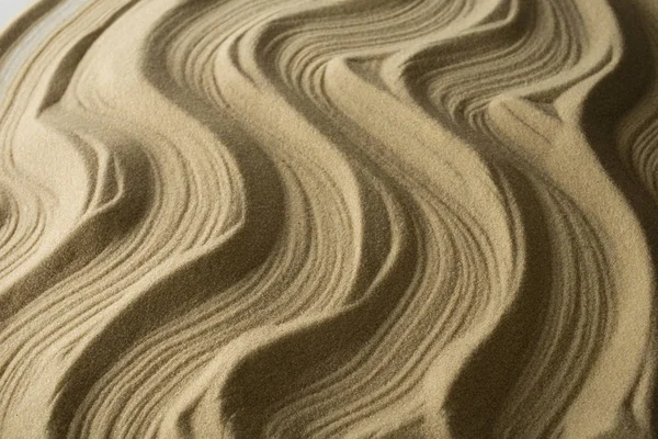 Árnyékok a homok hullám. — Stock Fotó