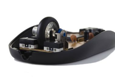 açık bilgisayar fare.