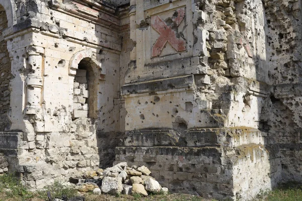 Ruined Orthodox Church. — Stock Photo, Image