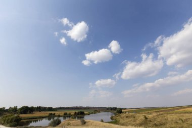 güzel kırsal manzara.