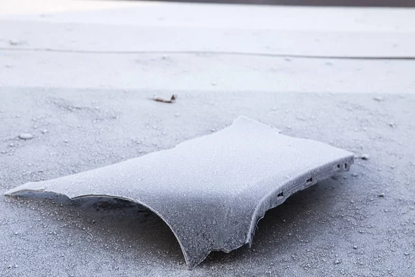Achtergrond van ochtend frost. — Stockfoto