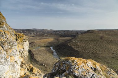 Nehri üzerinde Üstten Görünüm.