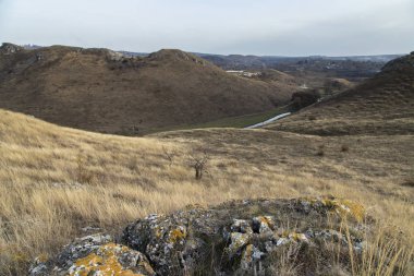 Nehri üzerinde Üstten Görünüm.