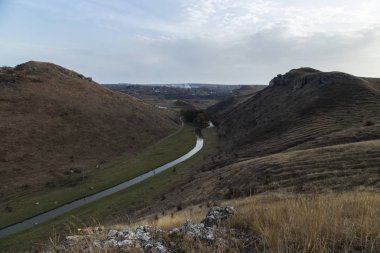 Nehri üzerinde Üstten Görünüm.