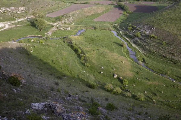 Nehri üzerinde Üstten Görünüm.